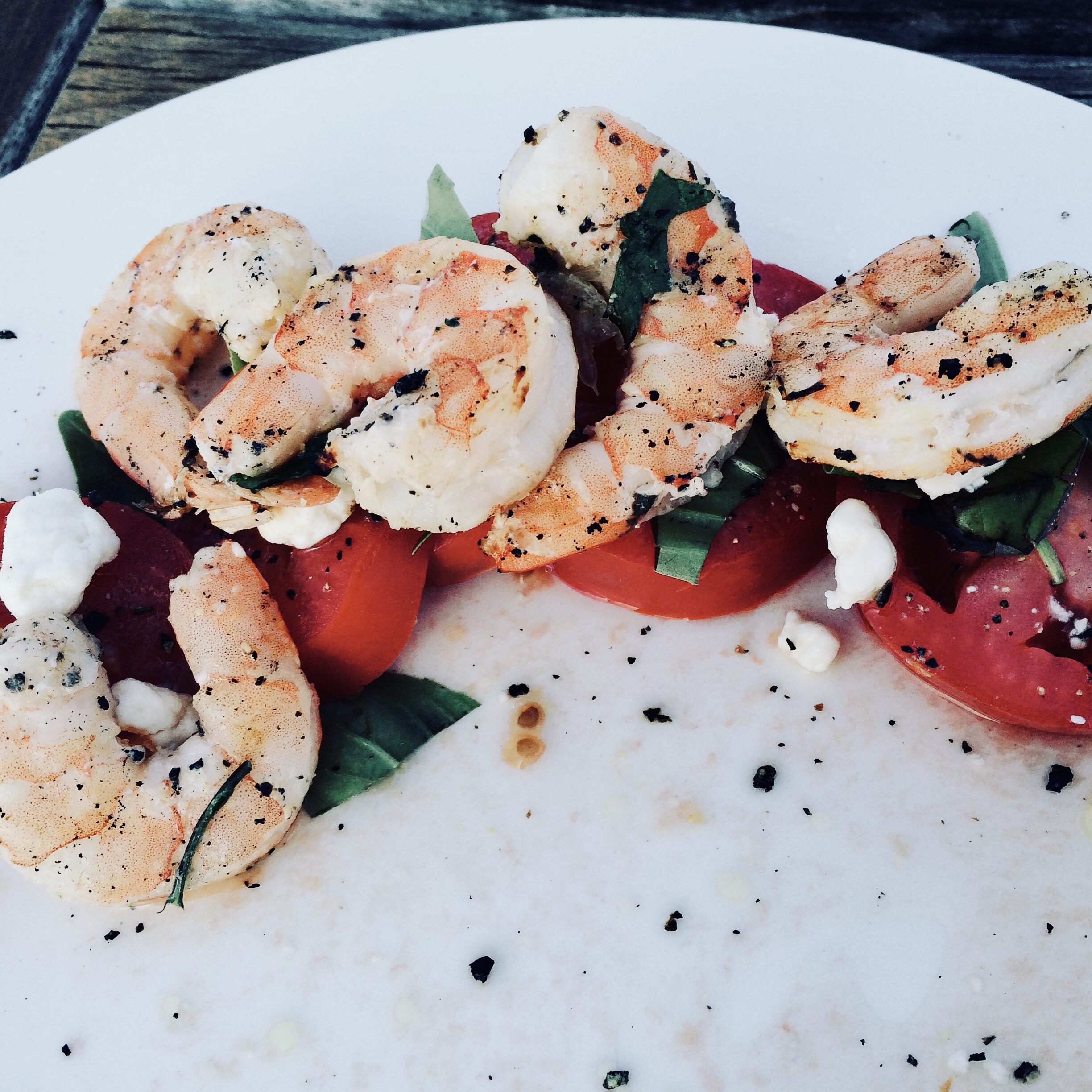 Shrimp Salad with Fresh Tomatoes